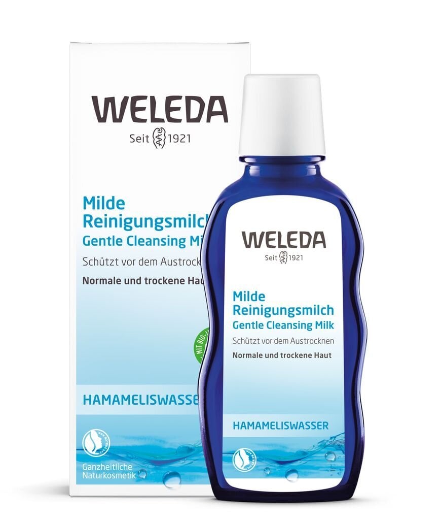 Weleda Gentle attīrošs pieniņš 100 ml cena un informācija | Sejas ādas kopšana | 220.lv