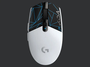 Logitech G305, melns/balts cena un informācija | Peles | 220.lv