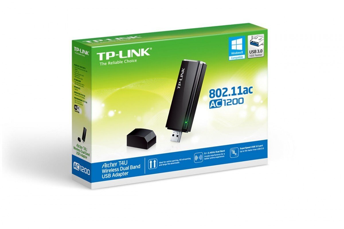 TP-LINK AC1300 Wireless Dual Band USB цена и информация | Rūteri (maršrutētāji) | 220.lv