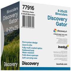 Binoklis Discovery Gator 8–20x25 cena un informācija | Binokļi | 220.lv