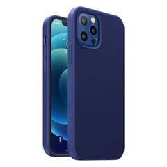 Silikona telefona vāciņš Ugreen Protective priekš iPhone 12 Pro Max, tumši-zils cena un informācija | Telefonu vāciņi, maciņi | 220.lv