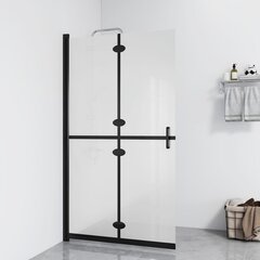 Salokāma dušas siena vidaXL, 70x190 cm cena un informācija | Dušas durvis, dušas sienas | 220.lv