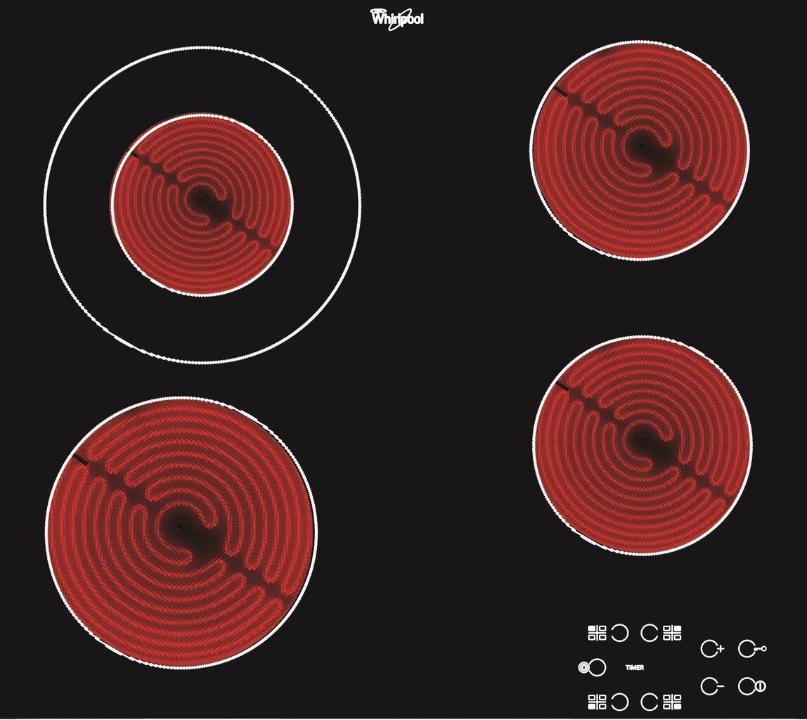 Whirlpool AKT 8130/BA cena un informācija | Plīts virsmas | 220.lv