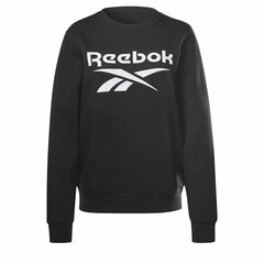 Sporta jaka bez kapuces sievietēm Reebok Identity Logo W, melna cena un informācija | Jakas sievietēm | 220.lv