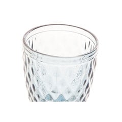 Glāze DKD Home Decor, stikls, zila (240 ml) цена и информация | Стаканы, фужеры, кувшины | 220.lv