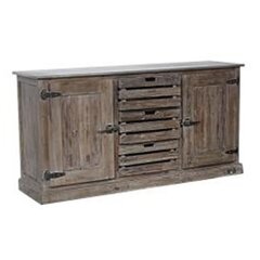 Комод DKD Home Decor, 160x45x85 см, коричневый цена и информация | Комоды | 220.lv