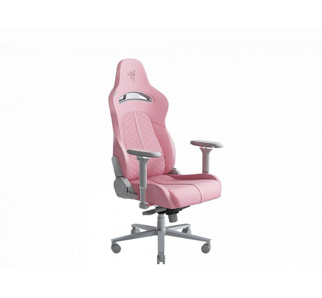 Spēļu krēsls Razer Enki, rozā cena un informācija | Biroja krēsli | 220.lv
