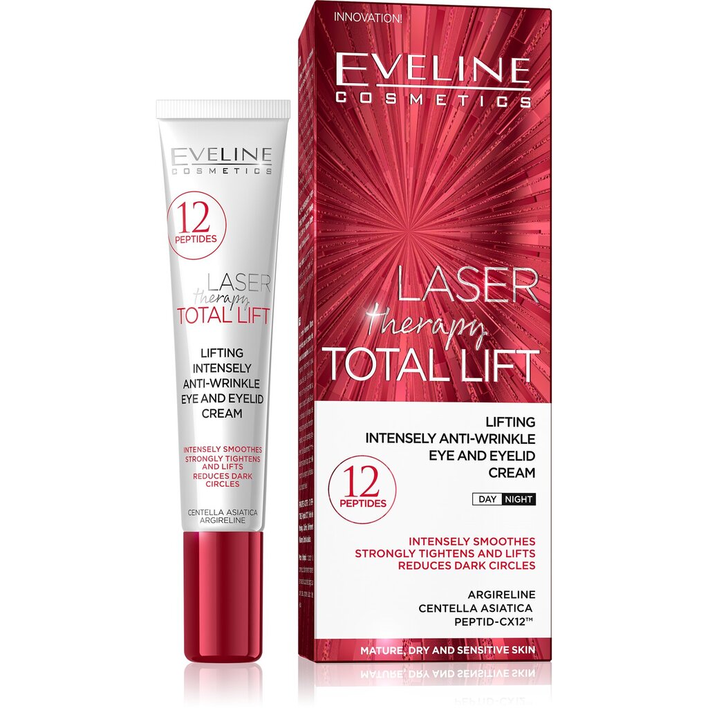 EVELINE Laser Precision krēms ādai ap acīm 15 ml cena un informācija | Acu krēmi, serumi | 220.lv