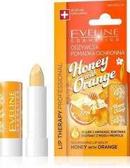 Бальзам для губ EVELINE Honey&Orange, 4.8 г цена и информация | Помады, бальзамы, блеск для губ | 220.lv