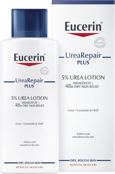 EUCERIN UreaRepair Plus 5% Urea losjons 250 ml cena un informācija | Ķermeņa krēmi, losjoni | 220.lv