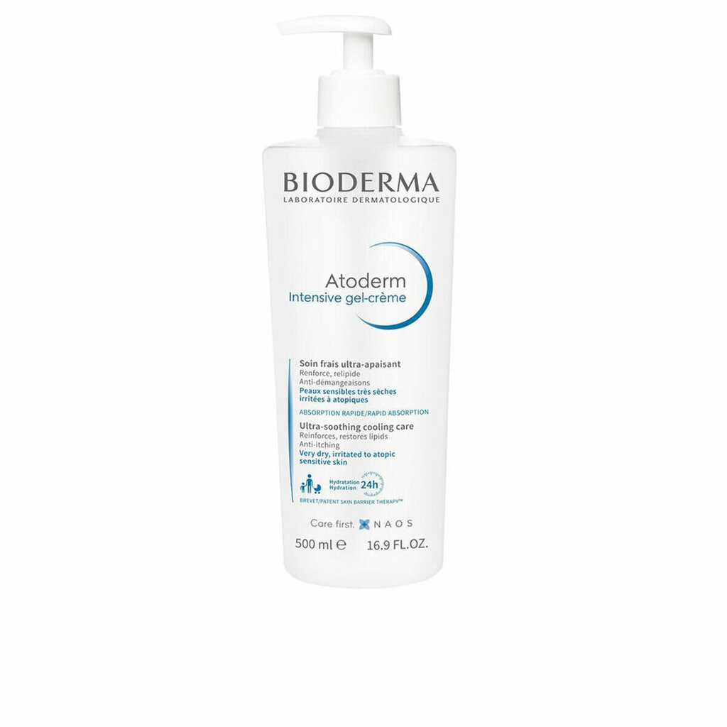 BIODERMA Atoderm Intensive želejkrēms ļoti sausai un atopiskai ādai 500 ml цена и информация | Ķermeņa krēmi, losjoni | 220.lv