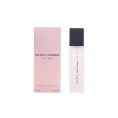 Sieviešu smaržas matiem (EDT), For Her Narciso Rodriguez, (30 ml) cena un informācija | Parfimēta sieviešu kosmētika | 220.lv