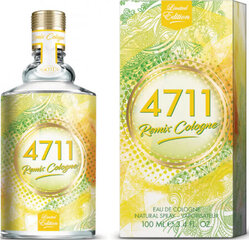 Sieviešu smaržas (EDC), Remix Cologne Lemon 4711, (100 ml) cena un informācija | Sieviešu smaržas | 220.lv
