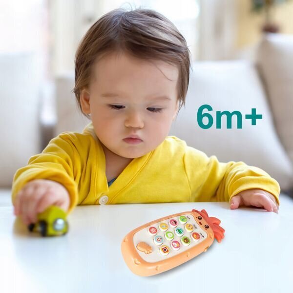 Telefons ar skaņas un gaismas efektiem cena un informācija | Rotaļlietas zīdaiņiem | 220.lv