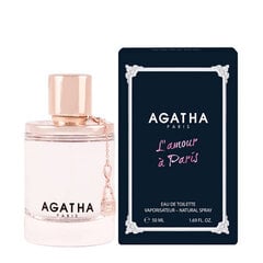 Sieviešu smaržas (EDT), L'Amour à Paris Agatha Paris, 50 ml cena un informācija | Agatha Paris Smaržas, kosmētika | 220.lv