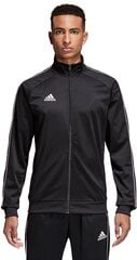Džemperis vīriešiem Adidas Core 18 PES JKT M CE9053, melns cena un informācija | Vīriešu jakas | 220.lv