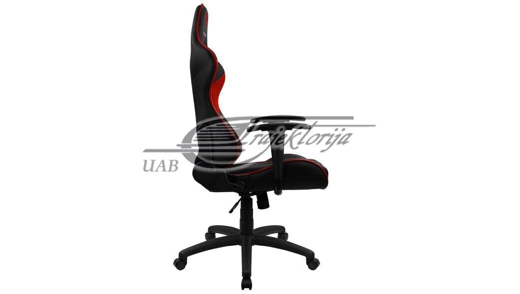Spēļu krēsls Aerocool EC3 AERO-EC3-BR, melns/sarkans cena un informācija | Biroja krēsli | 220.lv