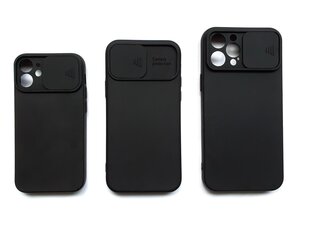 Силиконовый чехол MY CHOICE для Apple iPhone 12 Pro Max, чёрный цена и информация | Чехлы для телефонов | 220.lv