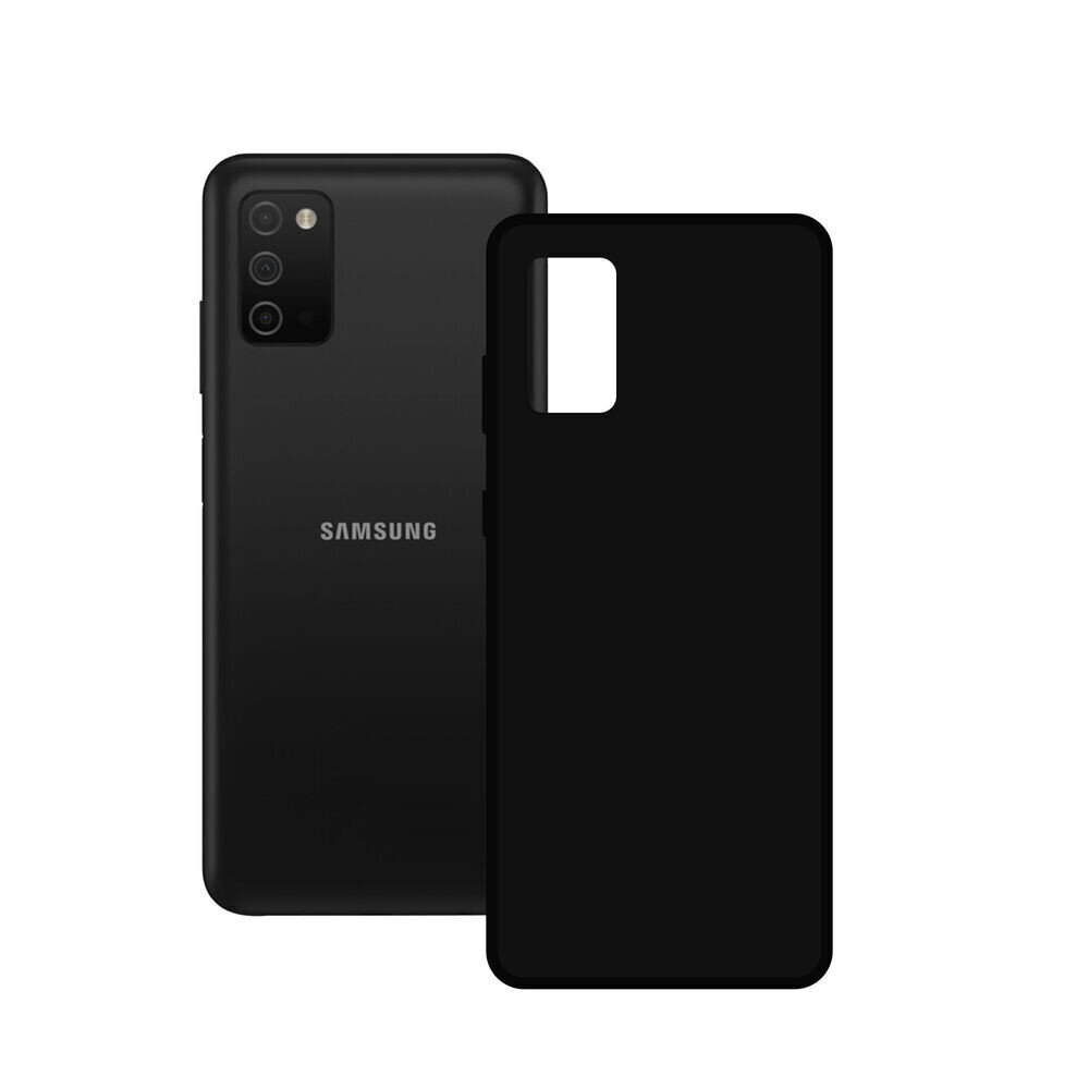 Pārvietojams Pārsegs KSIX Samsung Galaxy A03S Melns цена и информация | Telefonu vāciņi, maciņi | 220.lv