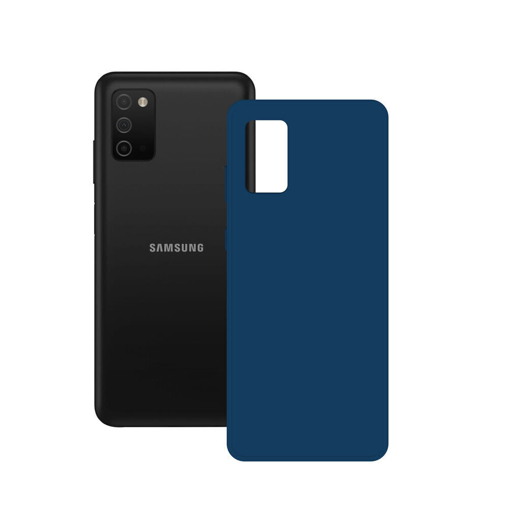 Pārvietojams Pārsegs KSIX Samsung Galaxy A03S Zils цена и информация | Telefonu vāciņi, maciņi | 220.lv