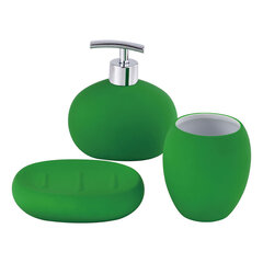 Набор для ванной Benetton, элегантный зеленый цена и информация | Аксессуары для ванной комнаты | 220.lv