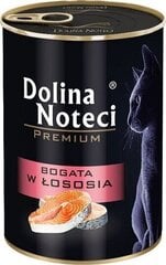 Влажный корм для кошек с лососем Dolina Noteci Premium, 400г цена и информация | Консервы для котов | 220.lv