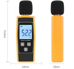 Skaņas un trokšņa līmeņa mērītājs cena un informācija | Mitruma, temperatūras, pH, ORP mērītāji | 220.lv