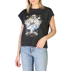 Женская футболка Pepe Jeans CAROLINE_PL505158_BLACK цена и информация | Женские футболки | 220.lv