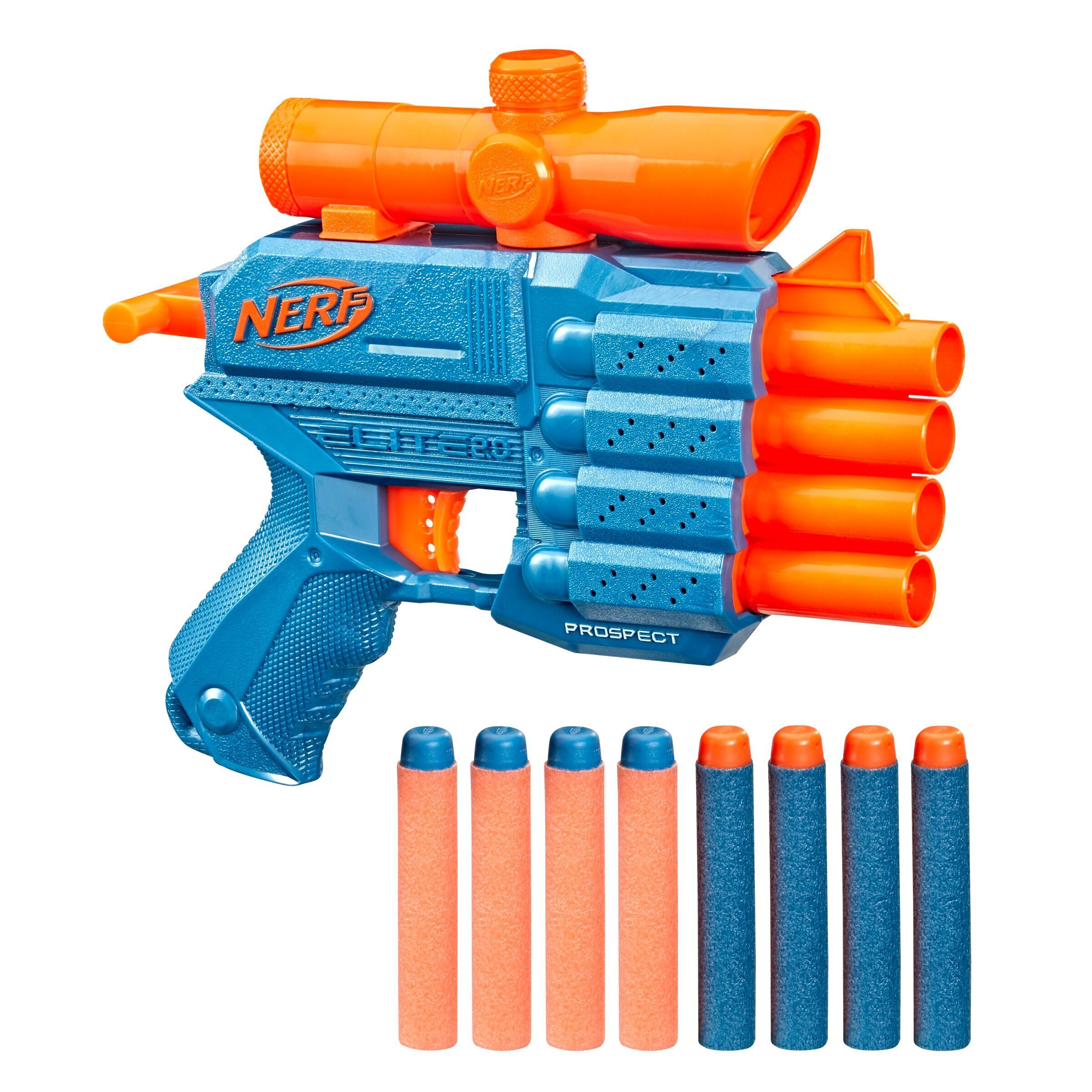 Бластер Nerf Elite 2.0 Prospect QS4 цена | 220.lv