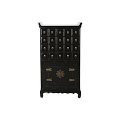 Комод DKD Home Decor, 57 x 32 x 103 см, черный цена и информация | Комоды | 220.lv