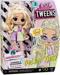 Кукла LOL Surprise Tweens S2 Fashion Doll - Goldie Twist цена и информация | Игрушки для девочек | 220.lv