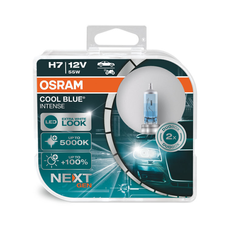 Halogēna automašīnas spuldze Osram L64210CBIDUO H7, 55W, 12V, PX26D, 2 gab. cena un informācija | Auto spuldzes | 220.lv