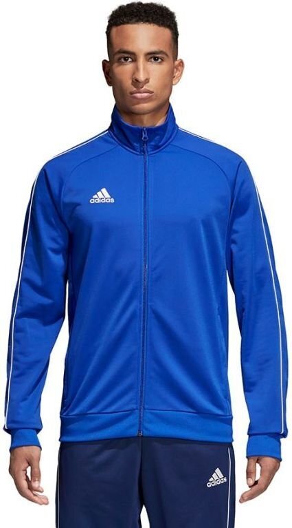 Džemperis vīriešiem Adidas Core 18 PES JKT M CV3564, zils cena un informācija | Vīriešu jakas | 220.lv