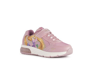 Ботиночки для девочек Geox Disney Princess1068533 мигающие, розовые цена и информация | Laste Kingad | 220.lv