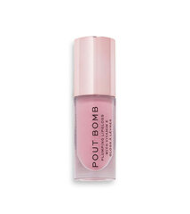 Lūpu spīdums Makeup Revolution Pout Bomb Sweetie, 4.6 ml cena un informācija | Lūpu krāsas, balzāmi, spīdumi, vazelīns | 220.lv