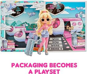 Кукла LOL Surprise OMG World Travel - Fly Gurl, 25 см цена и информация | Игрушки для девочек | 220.lv