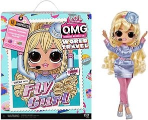 Lelle LOL Surprise OMG World Travel - Fly Gurl, 25 cm цена и информация | Игрушки для девочек | 220.lv