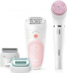 ЭЛЕКТРИЧЕСКИЙ ЭПИЛЯТОР BRAUN 5875 BEAUTY SET АККУМУЛЯТОРНЫЙ БЕЛЫЙ цена и информация | Эпиляторы | 220.lv