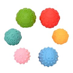 Сенсорные шарики Lorelli, 6 шт. цена и информация | Игрушки для малышей | 220.lv