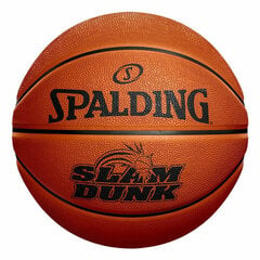 Баскетбольный мяч Spalding Slam Dunk  5 Темно-оранжевый цена и информация | Баскетбольные мячи | 220.lv