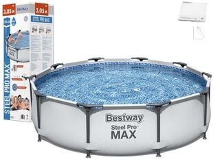 Бассейн Bestway Steel Pro Max, 305х76 цена и информация | Бассейны | 220.lv