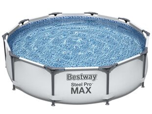 Baseins Bestway „Steel Pro Max", 305x76 cena un informācija | Baseini | 220.lv