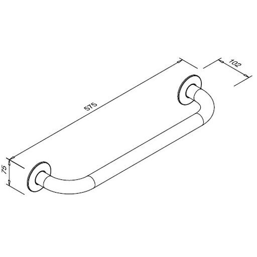 Roku balsts invalīdiem Faneco 500 mm цена и информация | Cilvēkiem ar īpašām vajadzībām | 220.lv