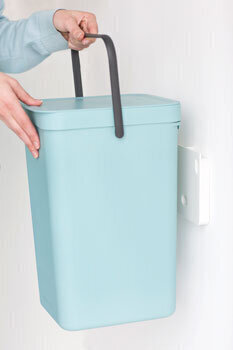 Miskaste Brabantia Sort & Go, 16 L, piparmētru krāsa cena un informācija | Miskastes | 220.lv