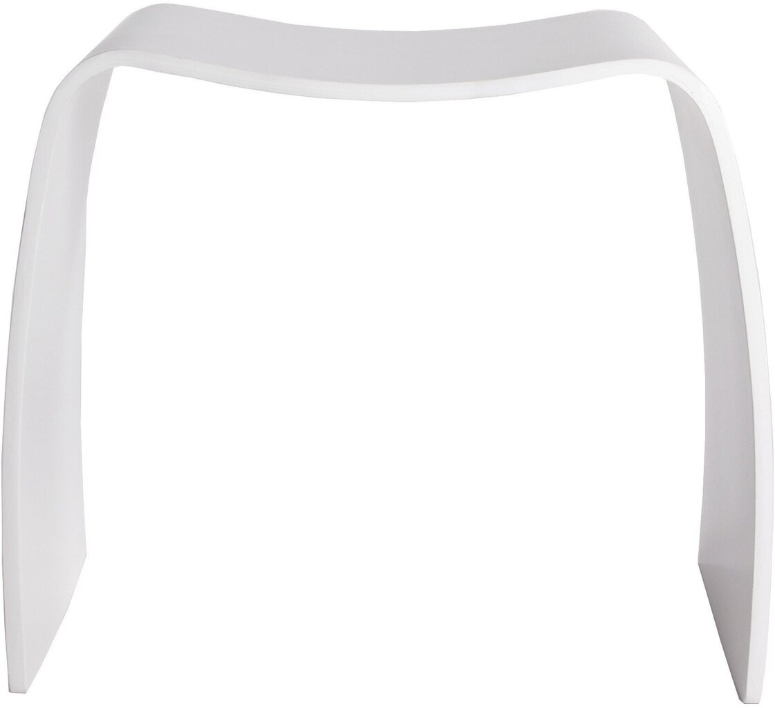 Zemais krēsls Kokoon Design Mitch, balts cena un informācija | Apavu skapji, apavu plaukti, priekšnama soliņi | 220.lv