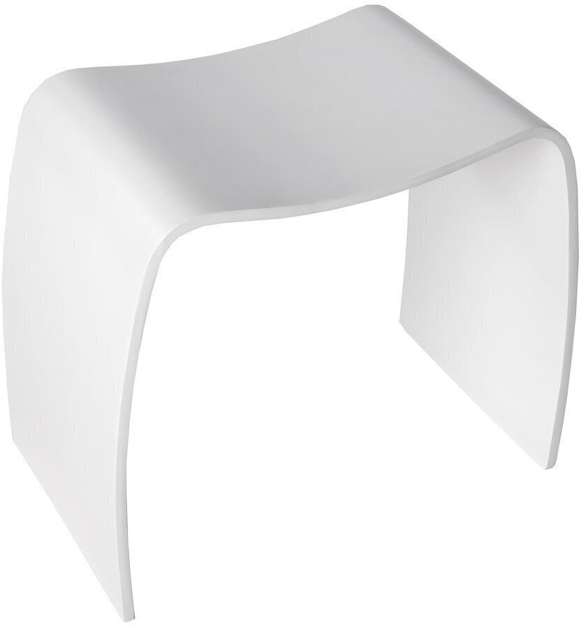 Zemais krēsls Kokoon Design Mitch, balts цена и информация | Apavu skapji, apavu plaukti, priekšnama soliņi | 220.lv