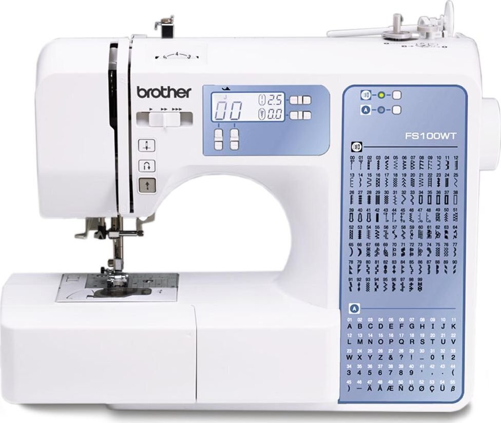 Компьютеризированная швейная машина Brother FS100WT цена | 220.lv