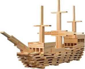 Конструктор с блоками для постройки корабля цена и информация | Игрушки для малышей | 220.lv