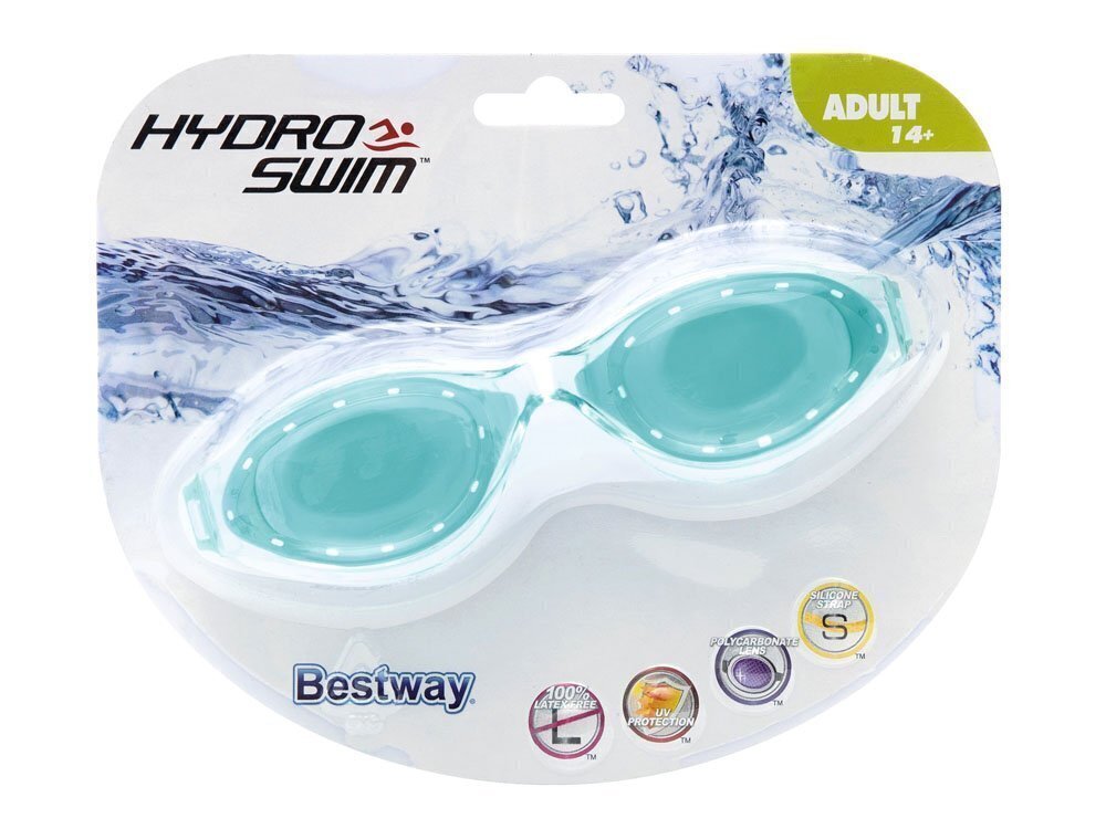 Peldēšanas brilles Bestway "Hydro-Swim ™", zaļas cena un informācija | Peldēšanas brilles | 220.lv