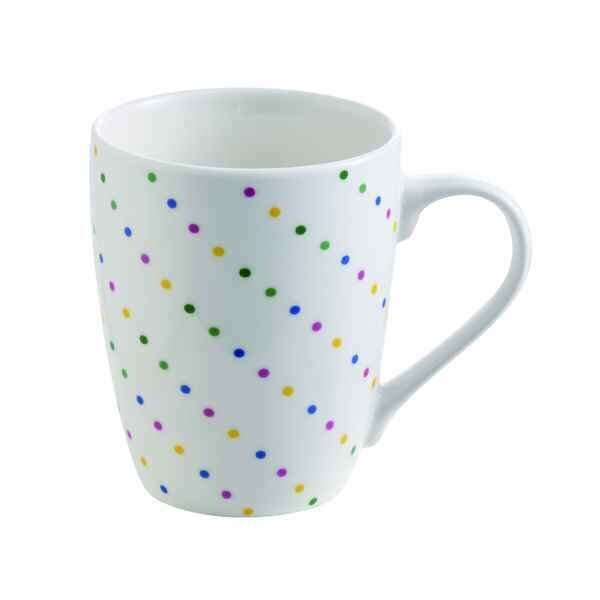 Krūzīšu komplekts Benetton Addige Porcelāns Bone China 360 ml (4 gab.) cena un informācija | Glāzes, krūzes, karafes | 220.lv